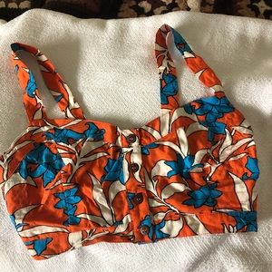 Forever 21: crop top floral